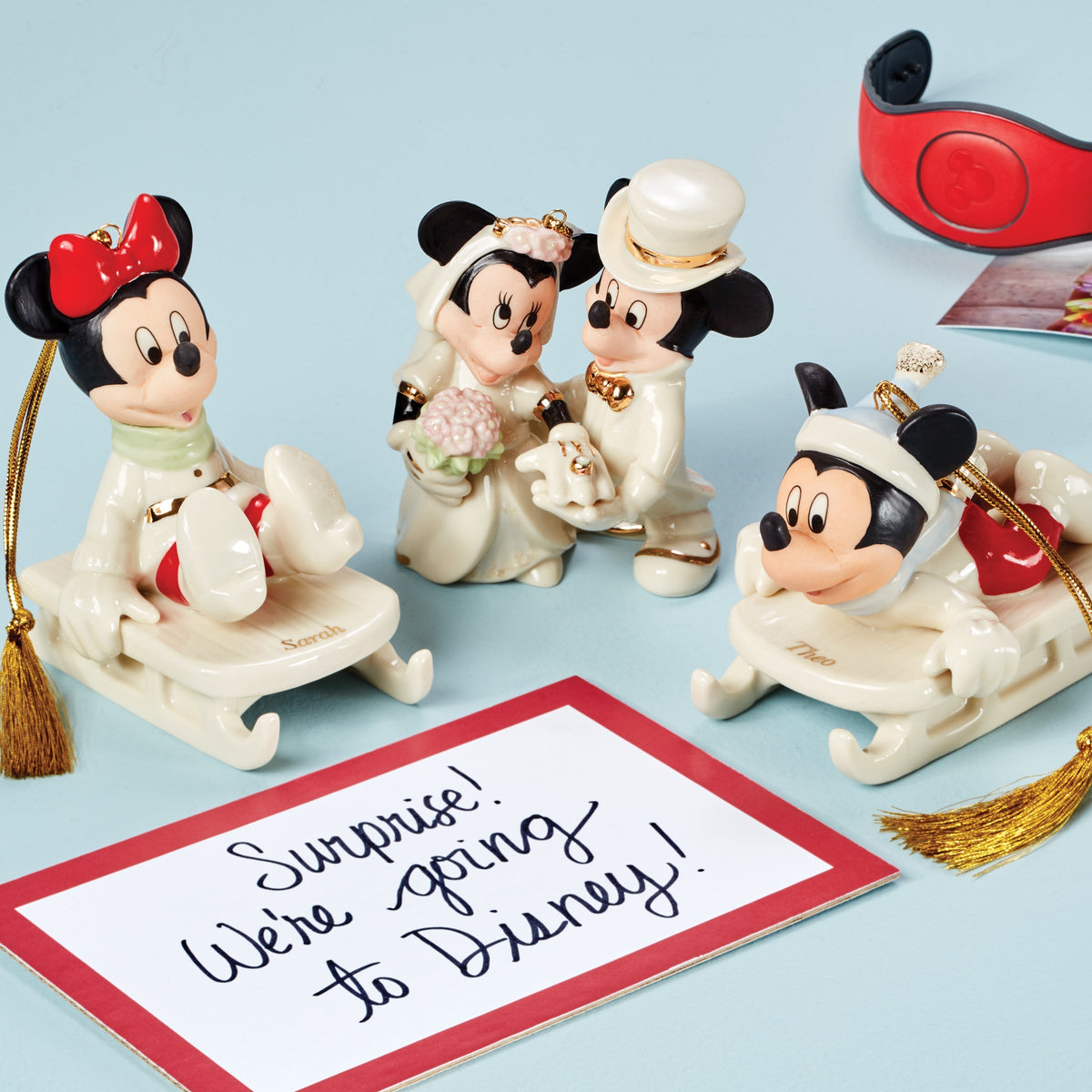 Minnie's Dream Wedding Ornament