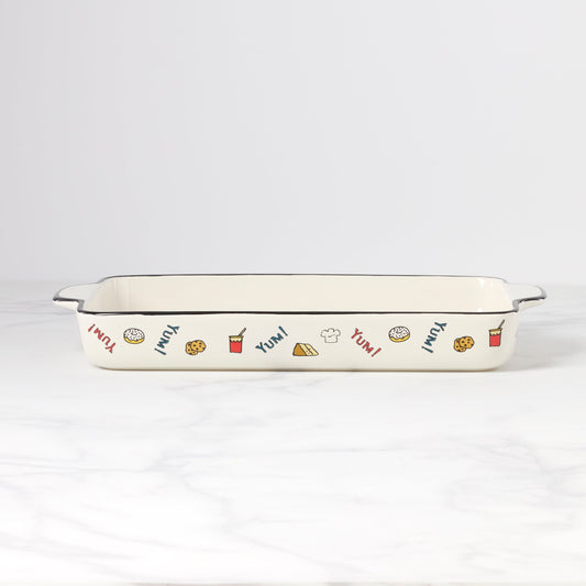 Chef Snoopy Rectangular Baker