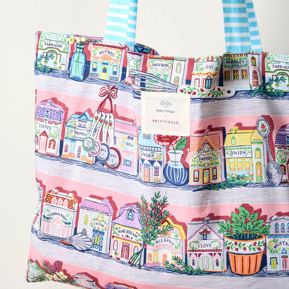 Spice Village - On The Go Tote - Kitchen Pink