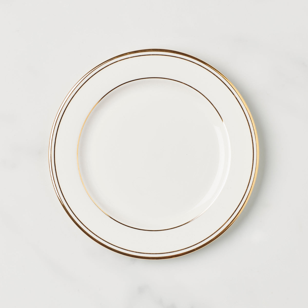 Federal Gold Bread Plate