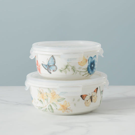 Butterfly Meadow Small Round Container