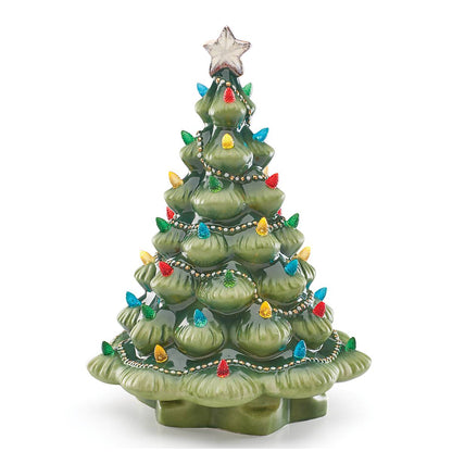 Treasured Traditions Green Lit Tree