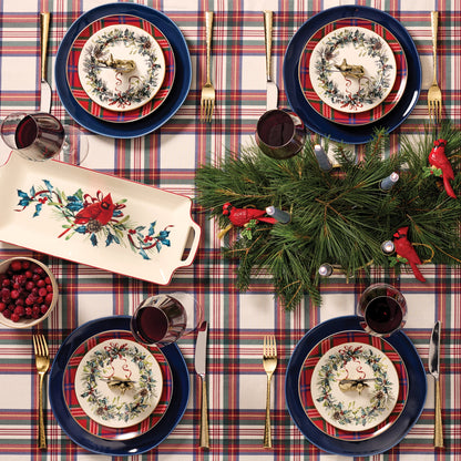 Winter Greetings 12-Piece Dinnerware Set