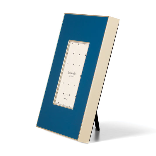 Metal Enamel Navy Frame