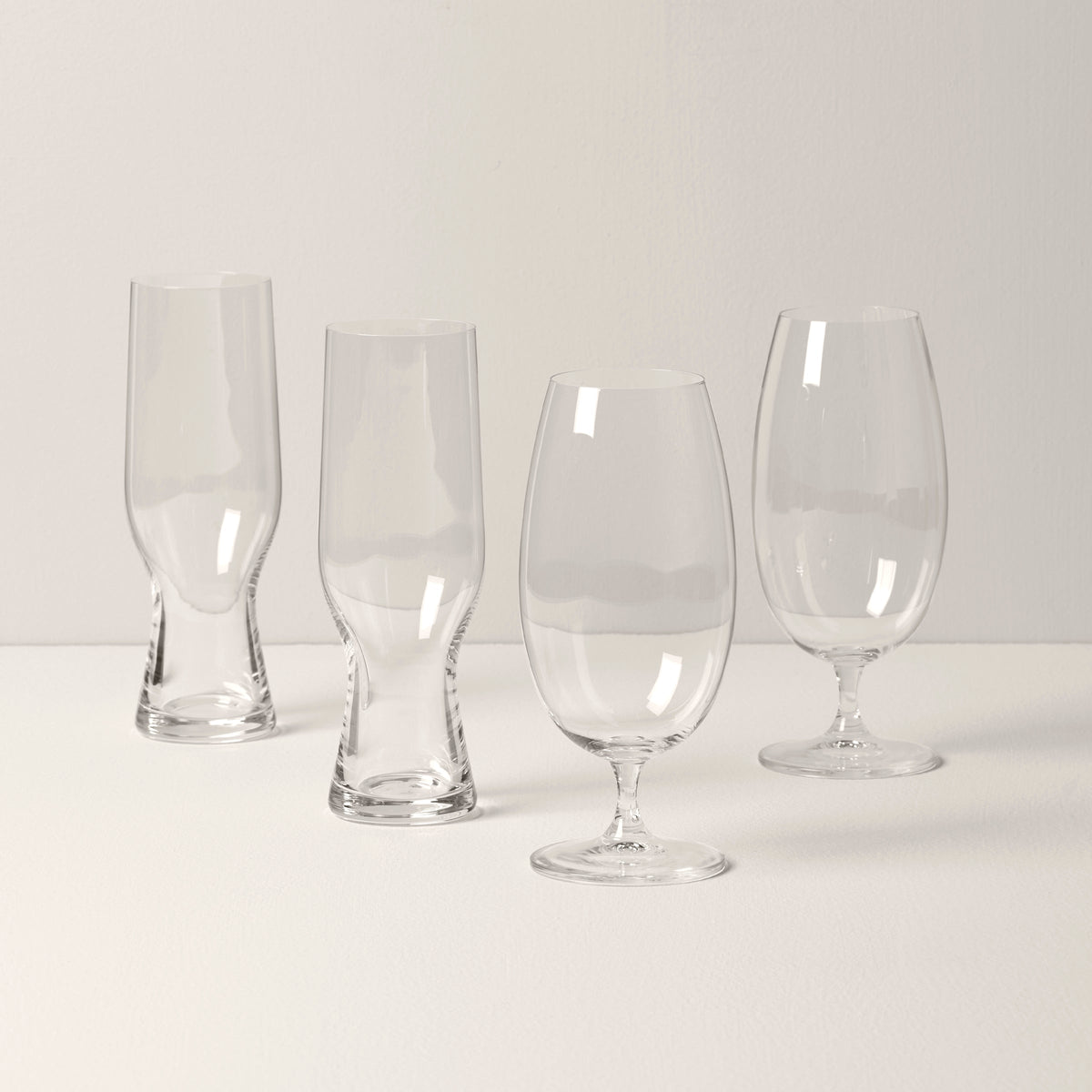 Tuscany Classics Assorted Beer Glasses, Set of 4