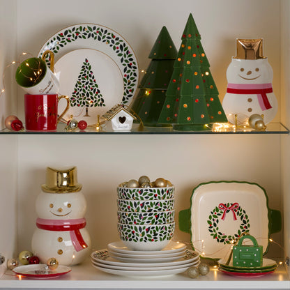 Figural Evergreen Treat Jar