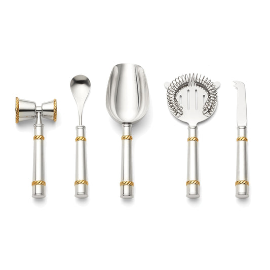 Roseland 5-Piece Bar Tool Set