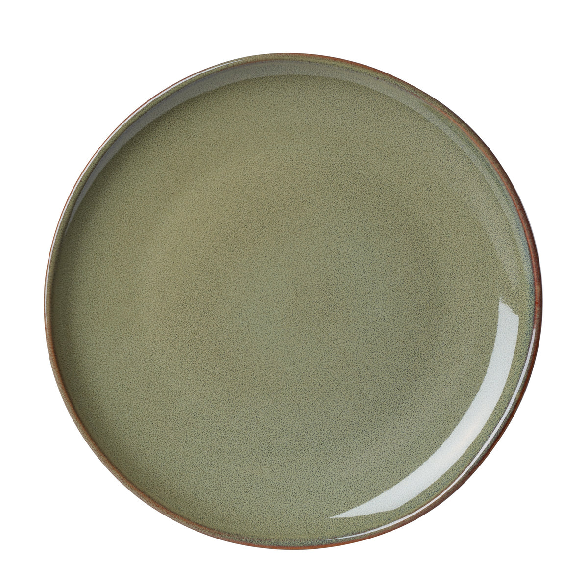 Organic Shades Sage Green 12-Piece Dinnerware Set