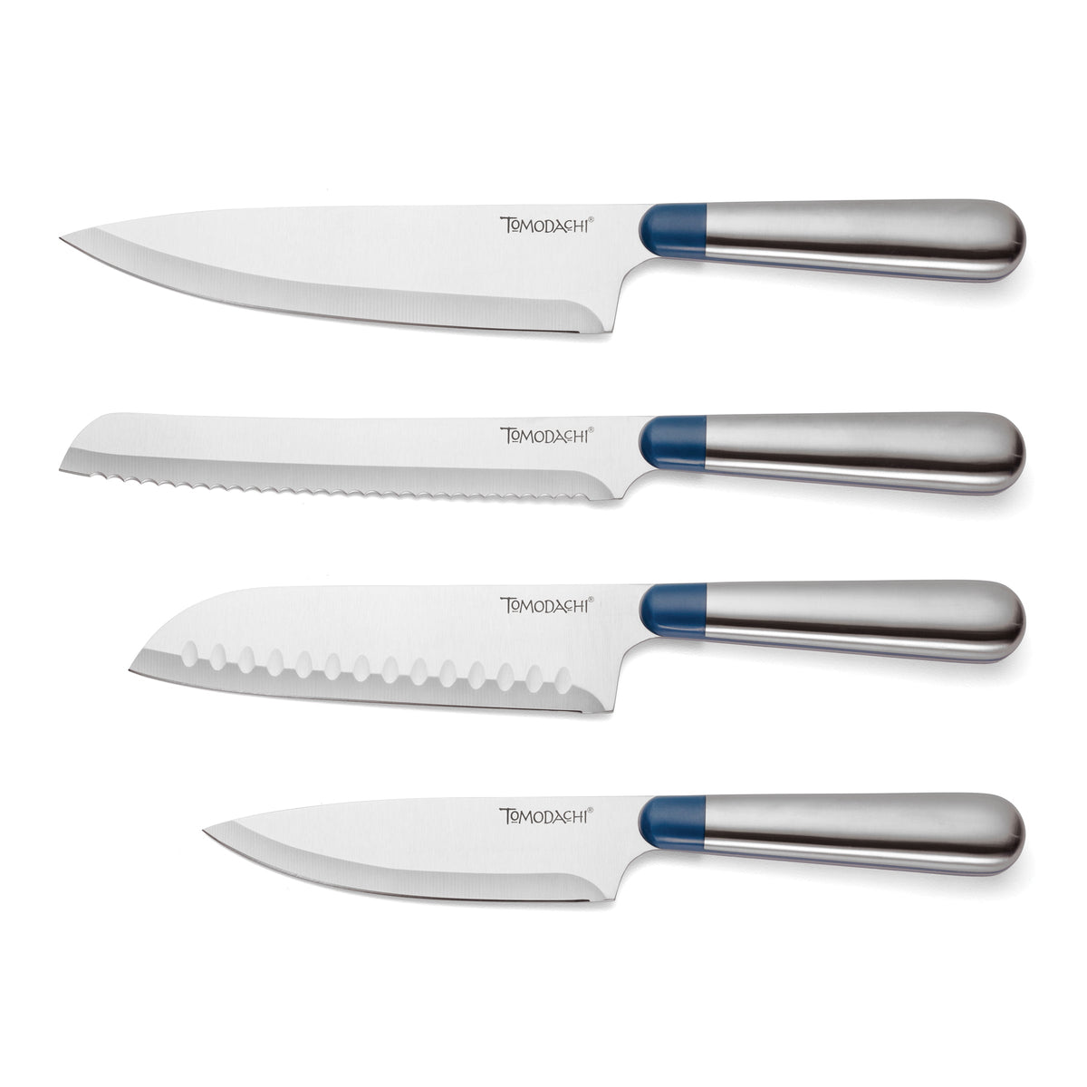 Keen Acacia 5-Piece Bristle Cutlery Block Set