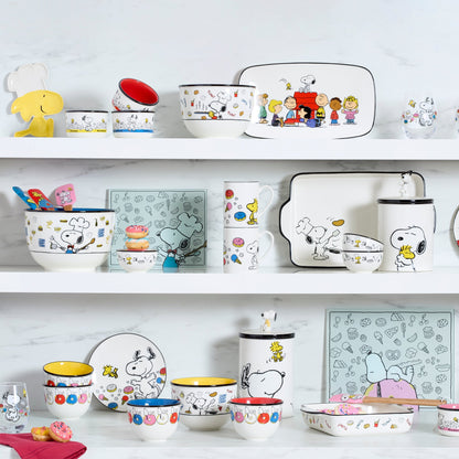 Chef Snoopy Accent Plates, Set of 4