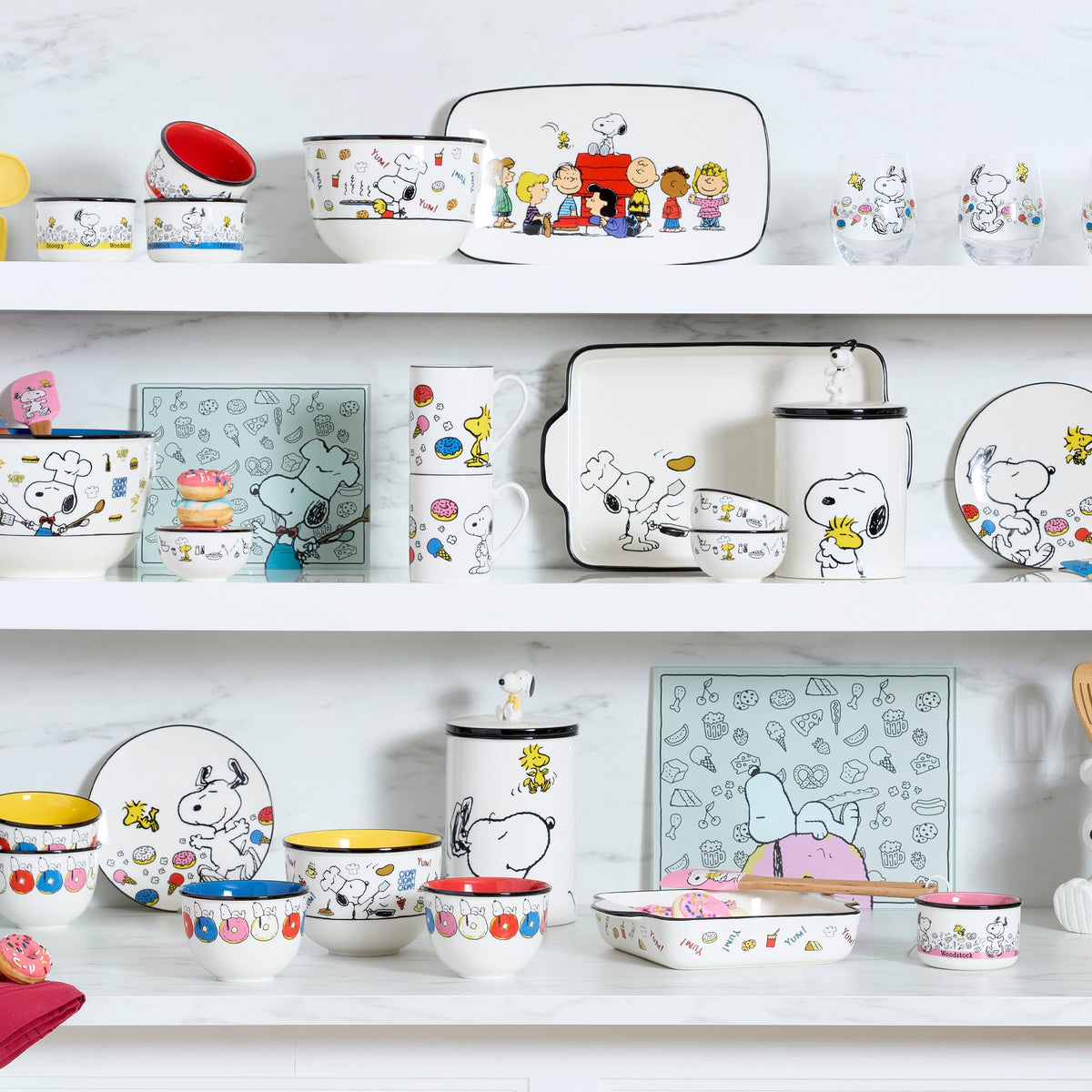 Chef Snoopy Square Baker