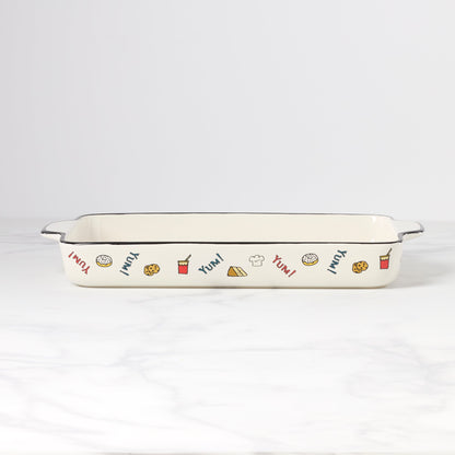 Chef Snoopy Rectangular Baker
