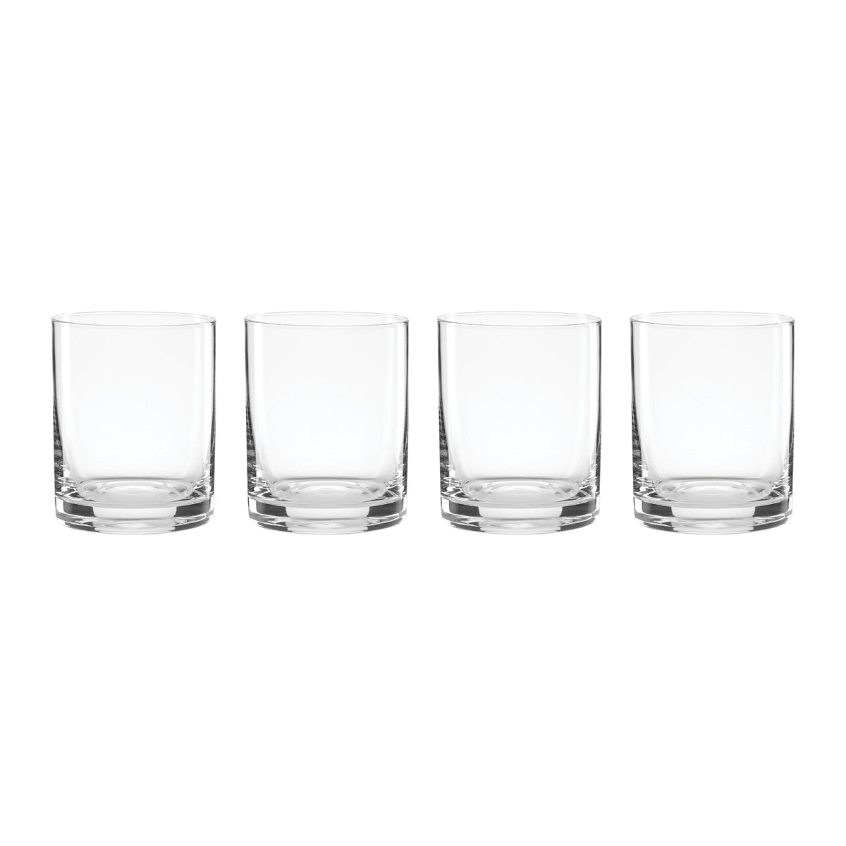 5 O'Clock Double Old-Fashioned Glasses, Set of 4