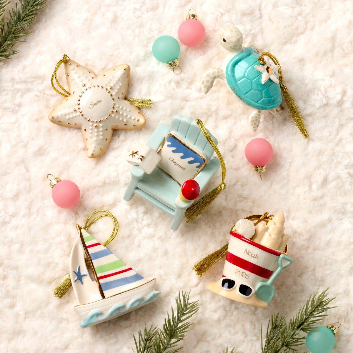 Personalized Sea Turtle Ornament