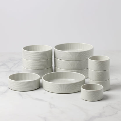 Modulus Vapor 12-Piece Bowl Set
