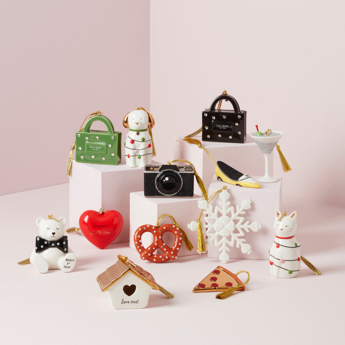 Be Jolly Martini Ornament