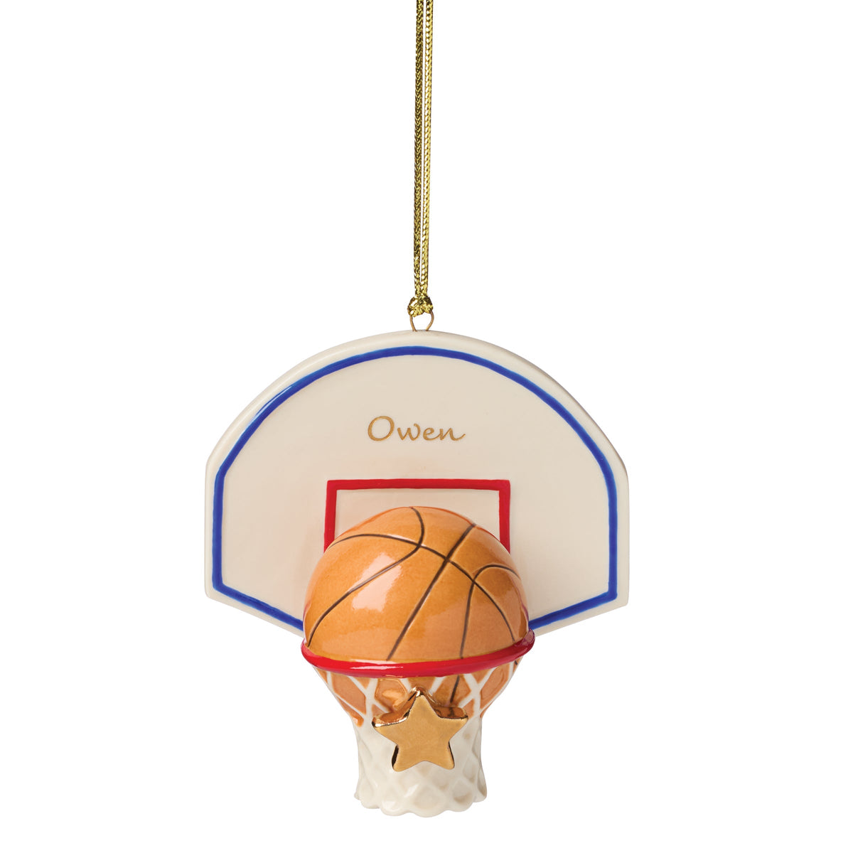Personalized Basketball Ornament