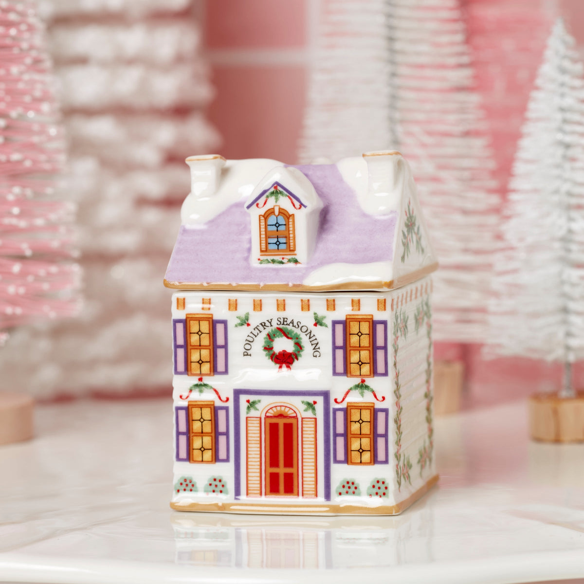 Lenox Spice Village 6-Piece Christmas Spice Jar Set