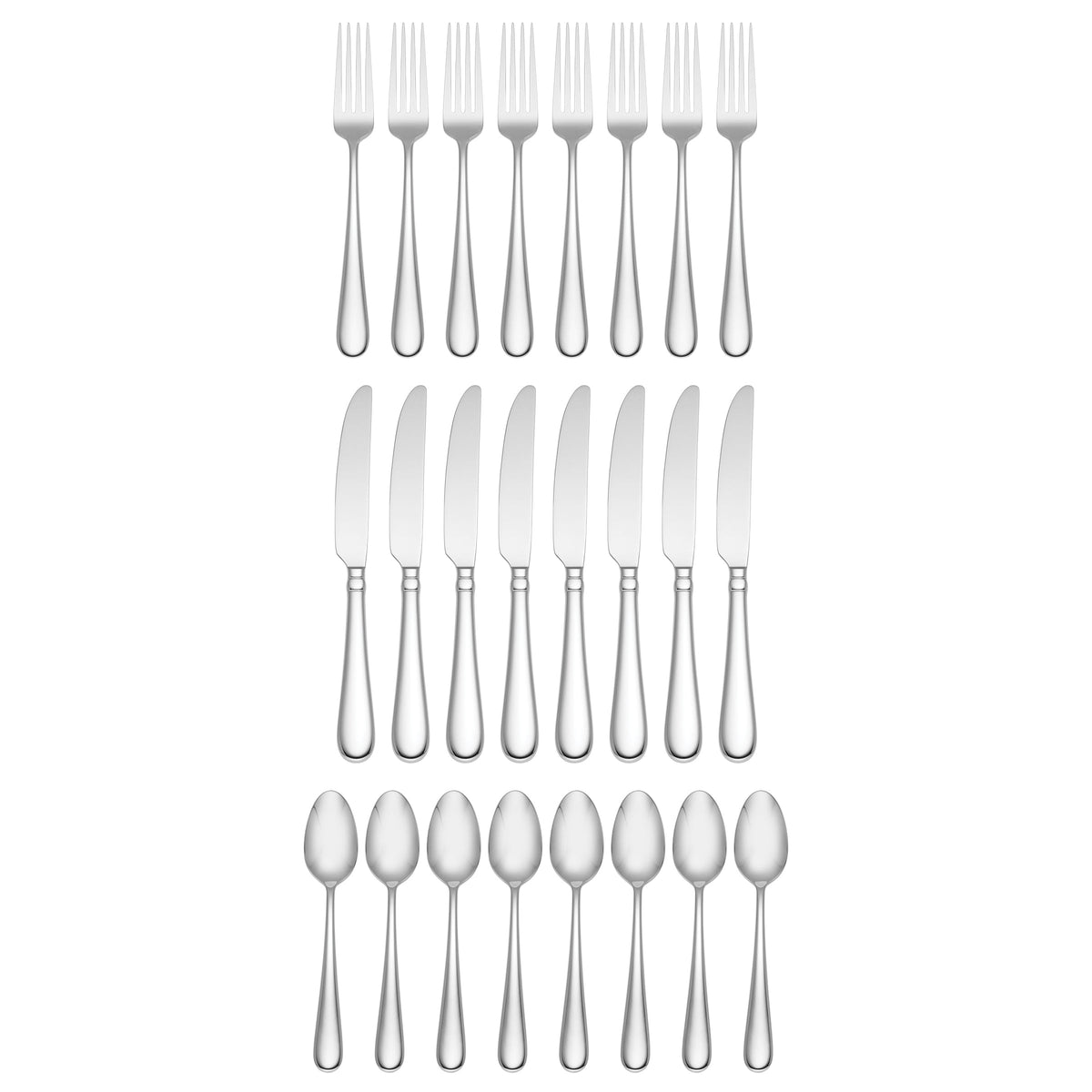Studio 1414 24-Piece Flatware Set