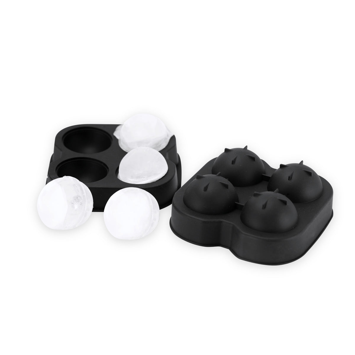 Black Round Silicone XL Ice Mold