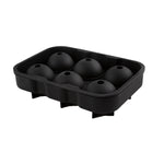 Black Round Silicone Ice Mold