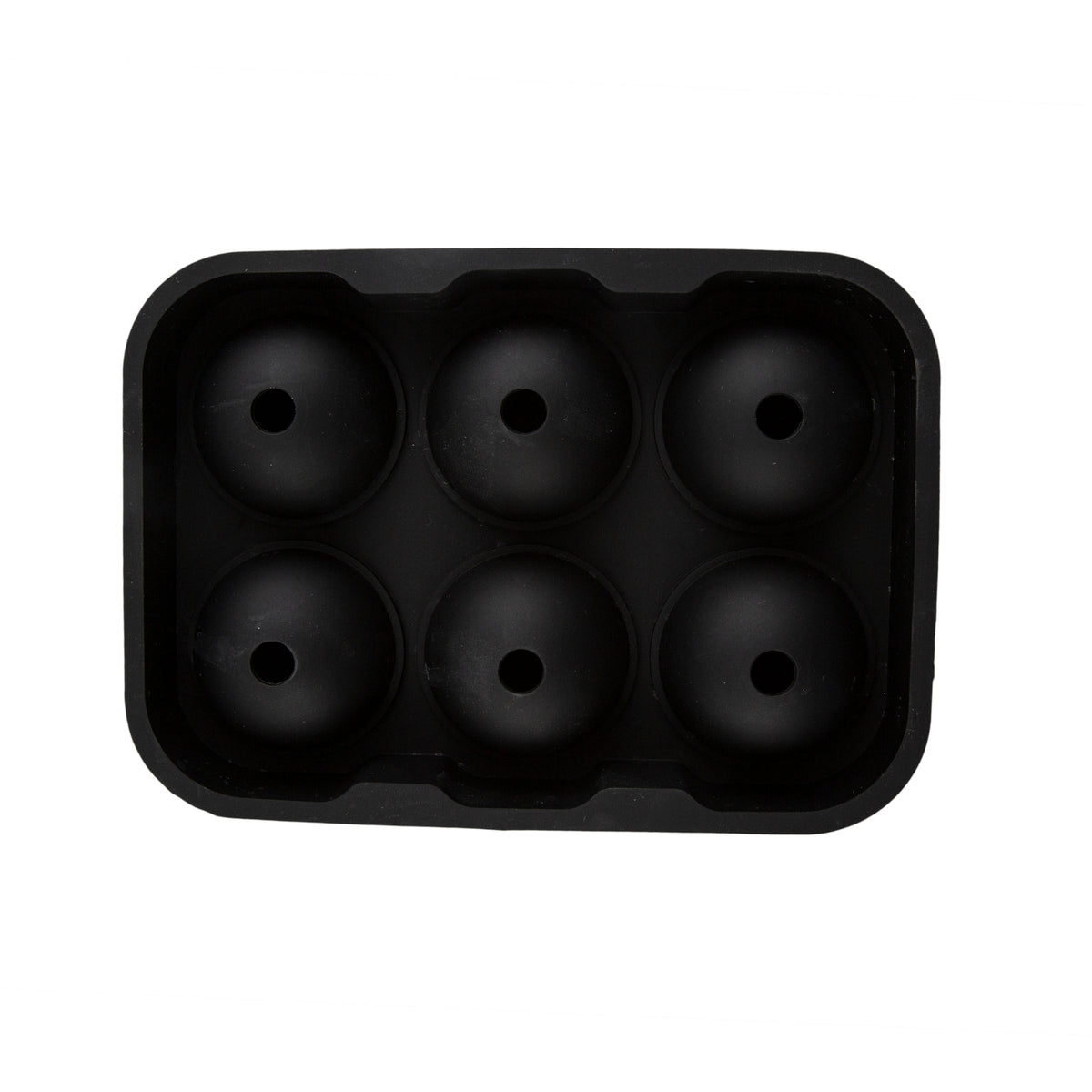 Black Round Silicone Ice Mold
